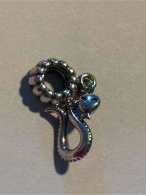 Pandora Silver Snake Dangle Charm